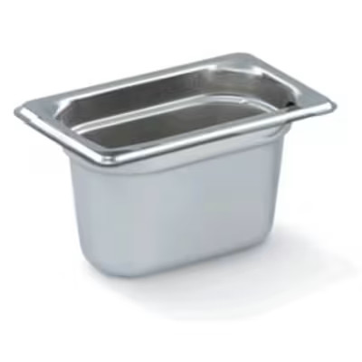 Vollrath 90942 Super Pan 3 S/S 1/9 Size x 4" D Food Pan