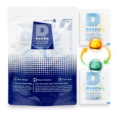 10 gram X 500 PK “Dry & Dry” Food Grade Orange Indicating Silica Gel Packets