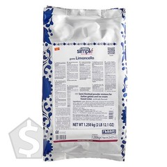 Fabbri 1.25 kg Limoncello Simple One-Step Soft Serve / Frozen Dessert Mix