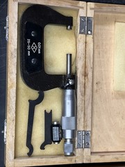Vintage Inside & Outside Micrometers, Caliper, Dial Indicator, Mini Squares 🟡