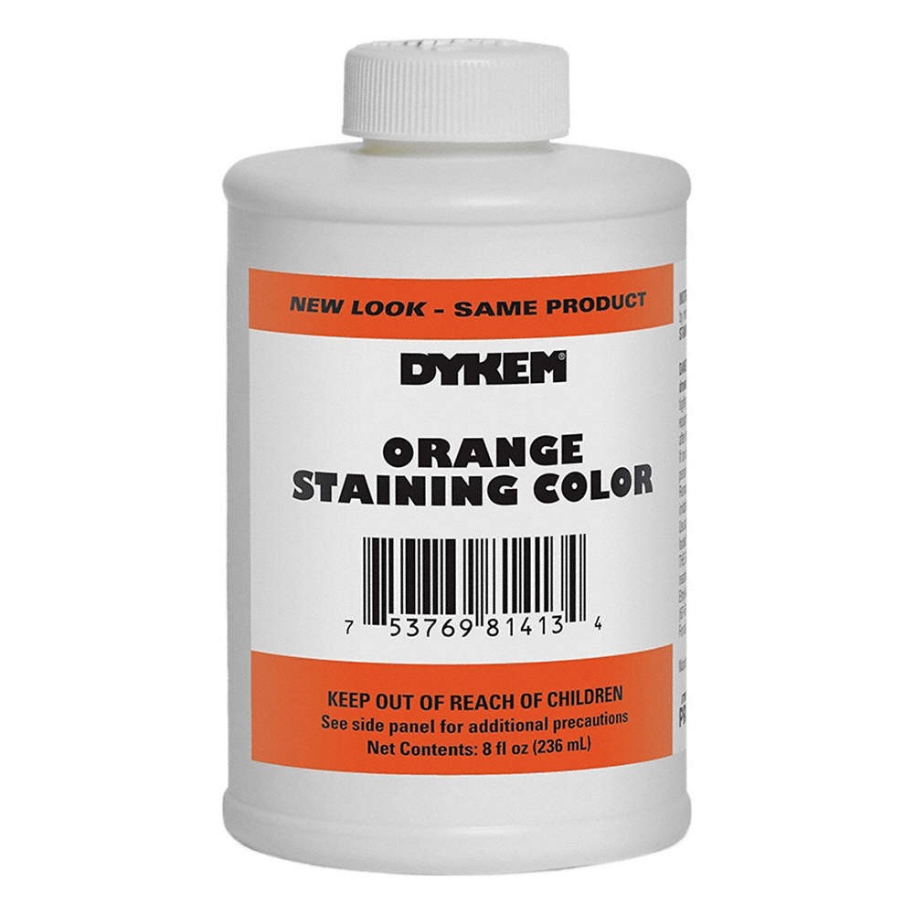 DYKEM 81413 Layout Fluid,Orange,8 oz.,Bottle 2GKX4