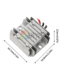 DC 12V24V to DC 30V 3.5A Power Cord Converter Boost Conversion Module Waterproof