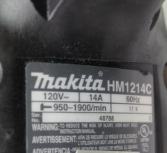 Makita HM1214C 14 Amp Corded Electric 27 lb. AVT Demolition Hammer