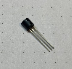 Temperature Sensor Analog, -10° C to +125° C, 19.5 mV/° C, TO-92 Case, 1 Each