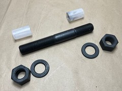 KPF Double Stud Bolt M36-4.0x290mm 12″ 10.9 Carbon Steel w/ Washer & Nuts