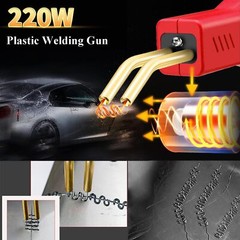 Plastic Welder 220W Welding Kit Repair 1000PCS Hot Stapler Rods Soldering Gun