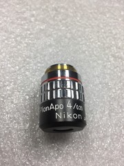 Genuine Nikon Plan Apo 4/0.20 160/- Microscope Objective FREE SHIPPING