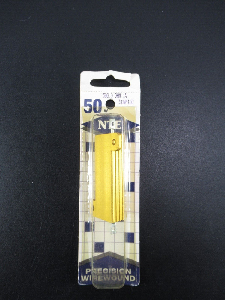 50w NTE Wirewound Resistor 500.0 OHM 1% 50WM150 (L IB)