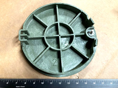 HUBBELL Pen-Cell Round Box Below Ground Box Cover