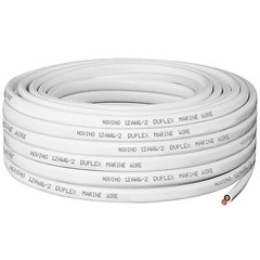 12 Gauge Marine Wire 12 AWG Duplex Marine Grade Wir,50ft Tinned Copper Boat E…