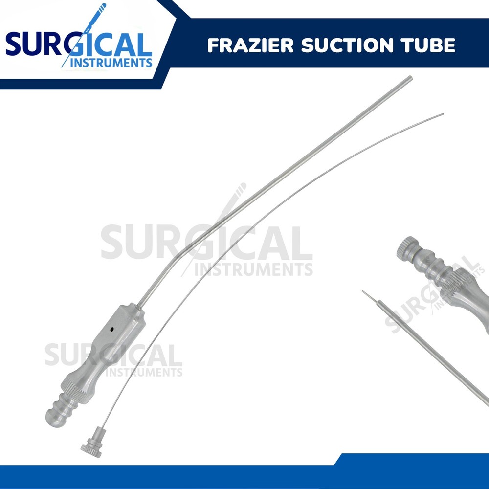 Frazier Suction Tube 7.6″ Aspirator 11 French (3.6 mm) Diagnostic German Grade