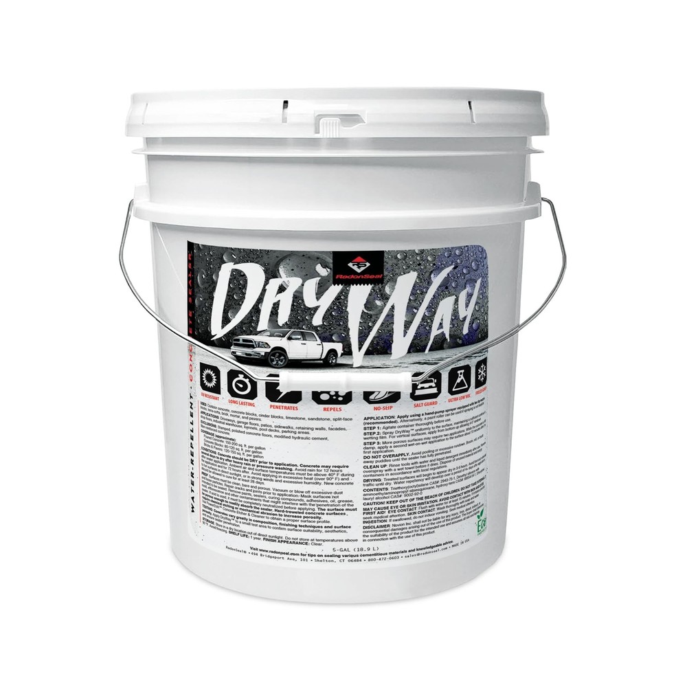 DryWay Penetrating Concrete Sealer – Silane Siloxane Water Repellent for C