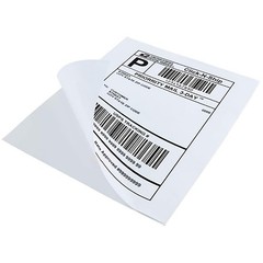 Premium Full Sheet Shipping Labels Self Adhesive 8.5 x 11 for Laser and Inkjet
