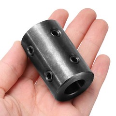 Shaft Coupling 5/8″ Bore 1-1/4″ OD 2″ Length Rigid Coupling 4 Set Screws