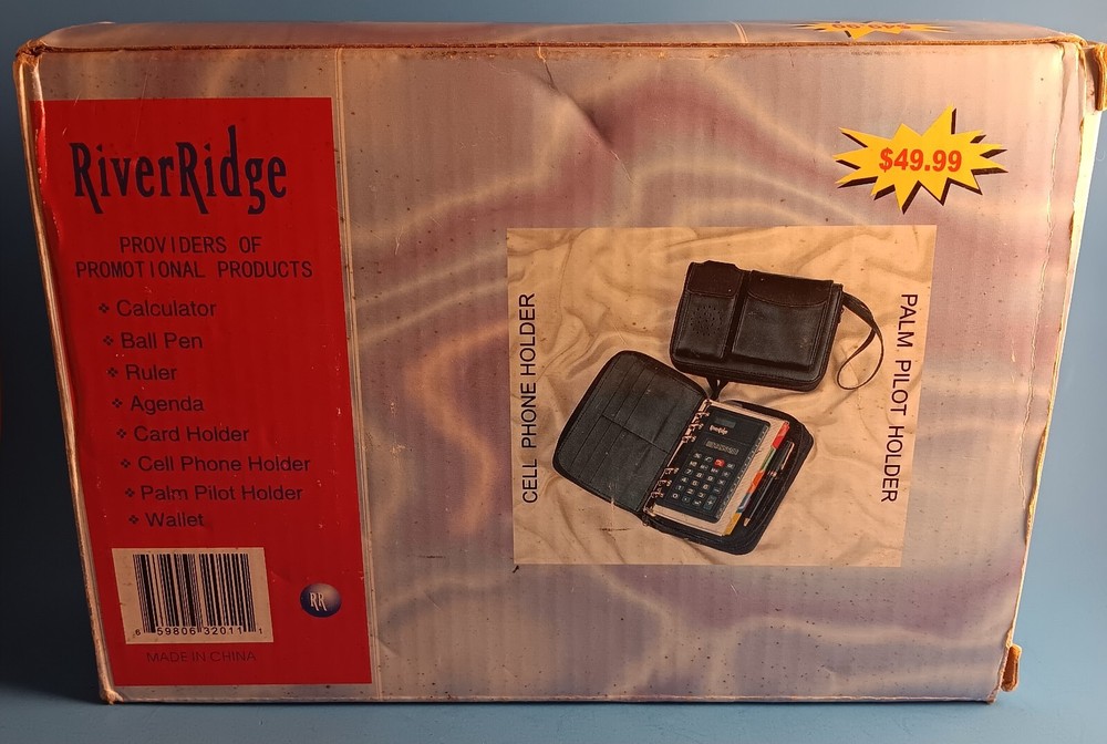 River Ridge Cell Phone/Palm Pilot Holder & Business Organizer $49.99 Retail☆NEW☆