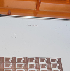 PHOTOMASK 7″ X 7″ X .125″ EMPAK B80-70-12 COMPUGRAPHICS XCI INC. SAW 5010C
