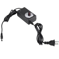 Haosie 3V-12V 2A Adjustable Power Supply Adapter, 110V-240V AC to DC…