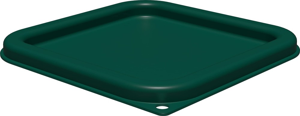 Carlisle FoodService Products Squares Square For 2-4 Quart Container, Green