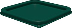 Carlisle FoodService Products Squares Square For 2-4 Quart Container, Green