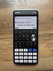 Casio fx-CG50 Graphing Calculator, Large Backlit LCD Display, Battery