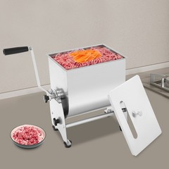 Commercial Tilting Mixer, Manual Meat Mixer, Sausage Mixer Machine 22lbs