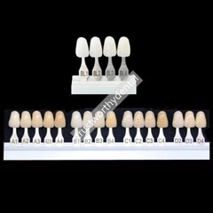 Dental 16 A–D Shade Guide 4 Bleach Shades Bleach Classical Based Vita 20Shades