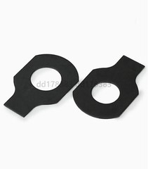 Black Steel Tab Washers With Long Tab M5 M6 M8 M10 M12 M16 M18 M20 M22 M24-M48