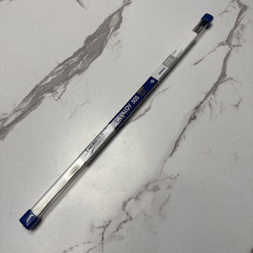 Lucas Milhaupt Silvaloy 505 8 Flux Cored Rods Solder Sticks 99076