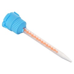 Mixing Tips 10:1 Ratio 2.76” Crown & Bridge Impression, 50pcs Blue/Orange