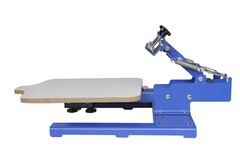 Tilting One Color Screen Printing Machine w/Adjust Pallet 18×22”Screen Printer