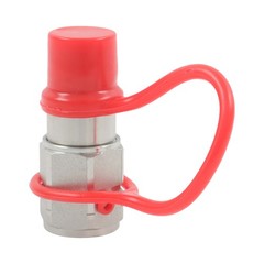 3/8 Flat Face Hydraulic Quick Connect Male Coupler 3/8 NPT Thread Heavy Duty