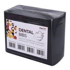 Black Disposable Dental Bibs 3-Ply Medical Tattoo Towel 13″x18″-Up to 2000
