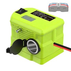 DC 18V-12V Step Down Converter Adapter Cigarette Lighter for Ryobi 18V Battery