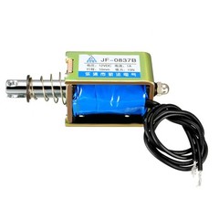 DC 12V 15N 10mm Push Pull Genre Open Frame Linear Motion Solenoid Electromagnet