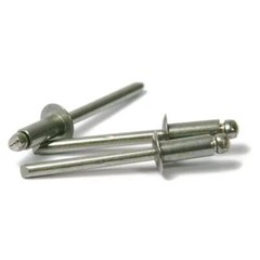 Stainless Steel Pop Rivets 3/16 Diameter #6 All 304 Stainless Steel Blind Rivets