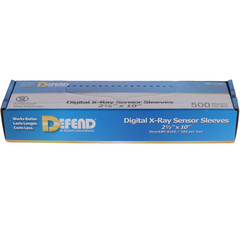 Mydent BF8100 Defend Digital X-Ray Sensor Sleeves 2.5” x 10” 500/Bx