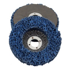 10 Pcs 4″ Poly Strip Disc Wheel Paint Rust Removal Clean For Angle Grinder US