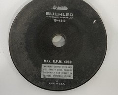 Lot of (10) Buehler 10-4110 9″ Linear Chop Abrasive Cutting Blade HRC60 0.07in