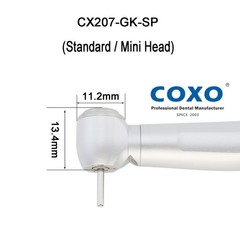 COXO Fiber Optic Handpiece High Speed Turbine fit Kavo Multiflex LUX LED Coupler