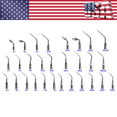 5*Puntas escalador ultrasónico dental Fit EMS Cavitron DTE SATELEC pieza de mano