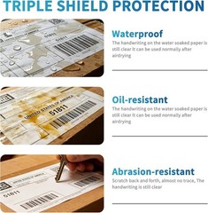 4×6 Direct Thermal Labels Premium Zebra Eltron 2844 ZP450 Compatible 250 Rolls