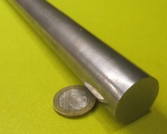 303 Stainless Steel Rod Round Bar, 1.00″ Diameter x 5 Foot Length