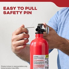 (2 Pack) Kidde Basic Residential Home Fire Extinguisher 1A10BC