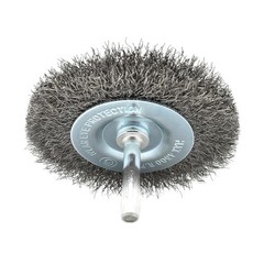 3 Inch Wire Wheel Brush 1/4 Inch Shank – Fine Crimped Wire 4500 RPM – S1863