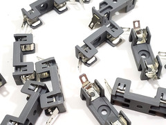 Lot of 12 Littelfuse 354001GY Fuse Holders 30 Amp 300 Volt For 3AG Style Fuses