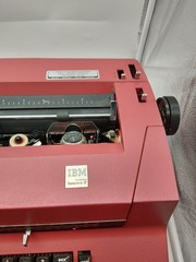 Vintage IBM Correcting Selectric II 2 Electric Typewriter Red *Parts Only*