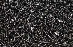 (1000) Black Phillips Mod Truss 8 x 1 Zip Screws Self-Piercing Sheet Metal