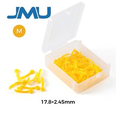 Dental Plastic Wedges Concave Design Arc Diastema Wedge w End Circular Hole