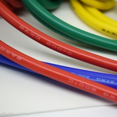 3.3ft 8AWG Silicone Copper Wire Welding Lead Car Battery Cable Electronic Cable