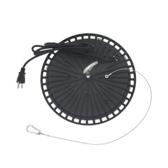 4 Pcs Lighting Fixture 150W UFO LED High Bay Light 18000LM With Hook Safety Rope